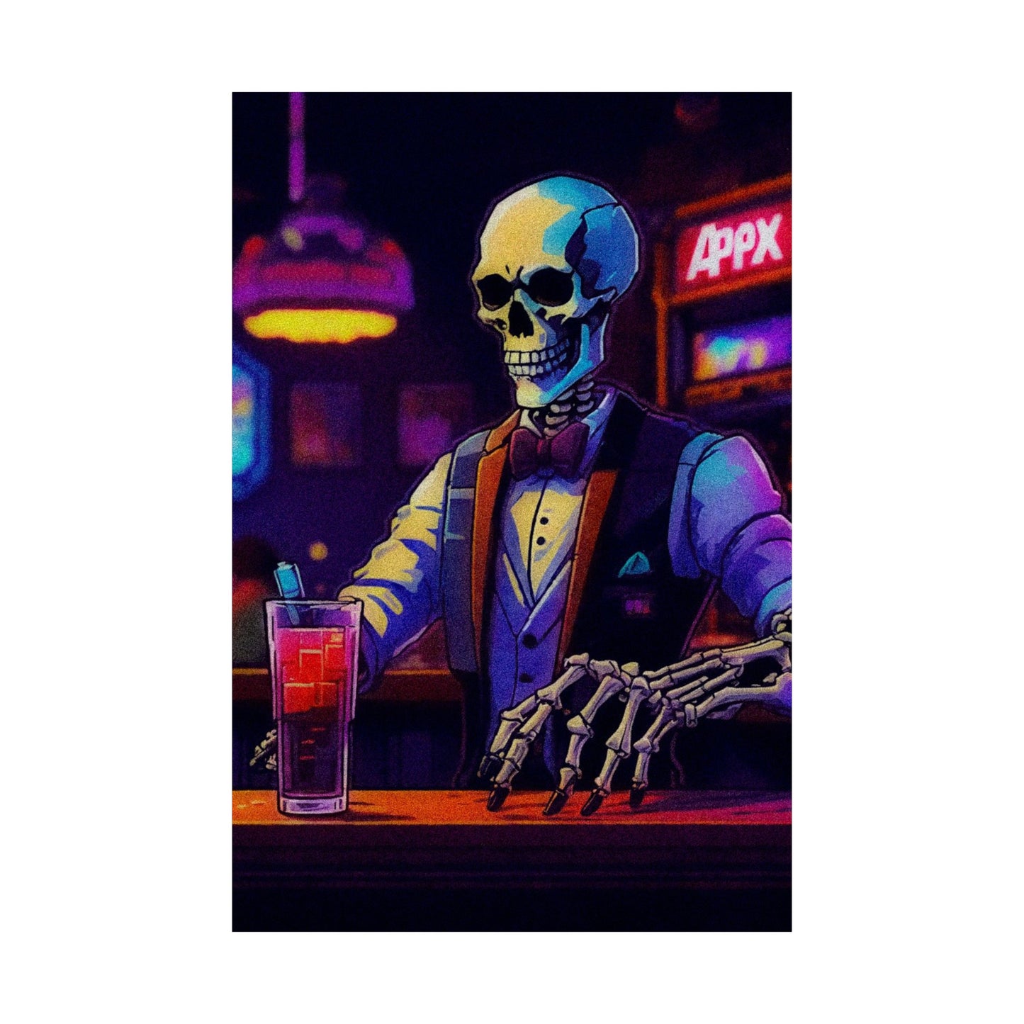 Bones behind the Bar Poster