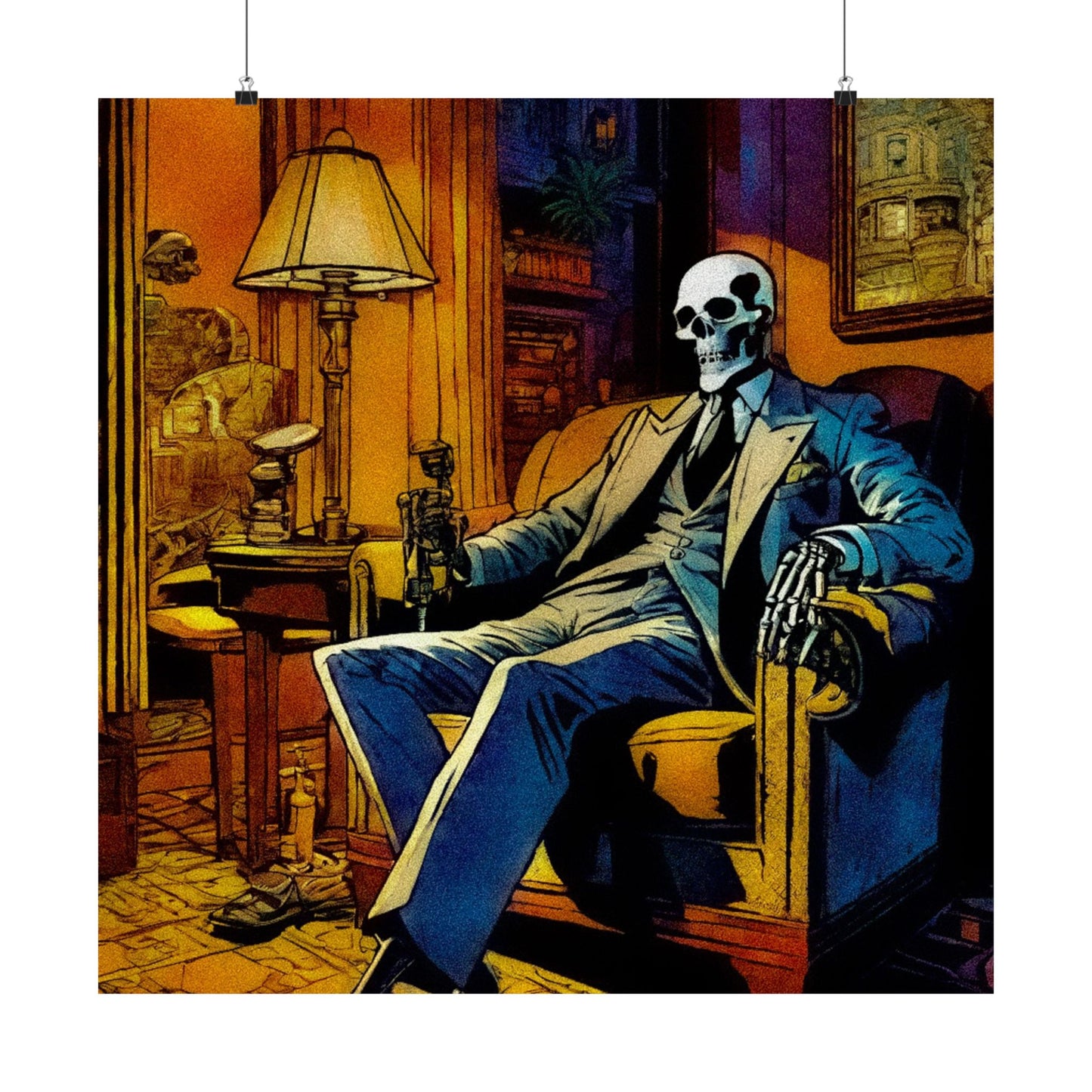 "Bonez At Home" Poster