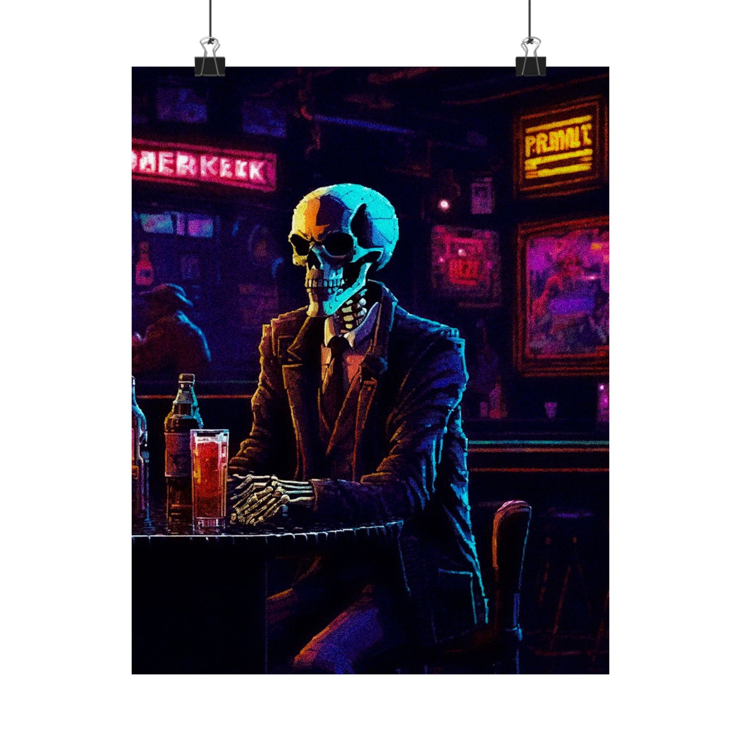 "Closing Hours" (Arcade) Matte Vertical Posters