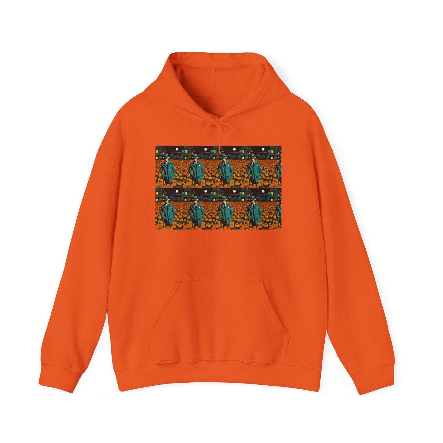 "Tormented Stroll Through The Pumpkin Patch" Unisex Heavy Blend™ Hooded Sweatshirt