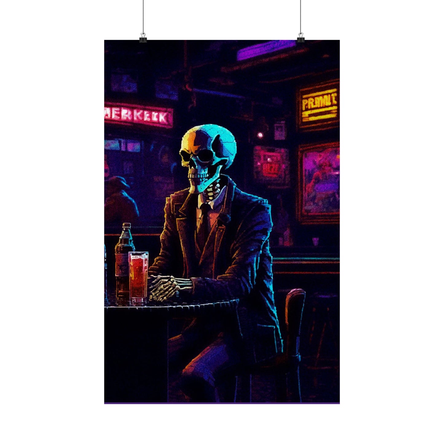 "Closing Hours" (Arcade) Matte Vertical Posters