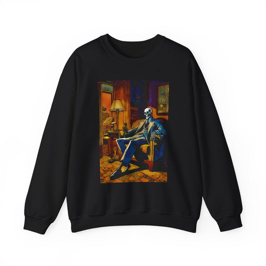 "Bonez At Home"  Lounge Sweatshirt – Unisex Heavy Blend™ Crewneck