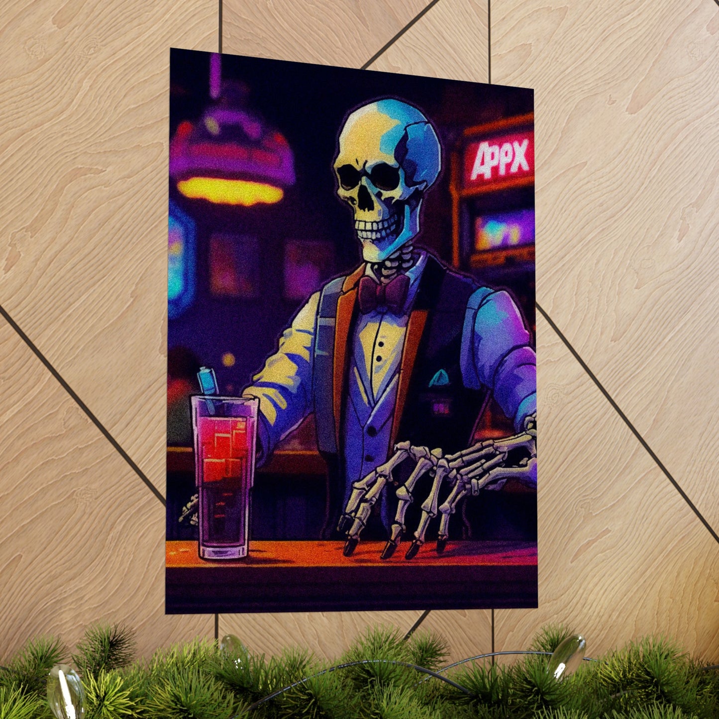 Bones behind the Bar Poster