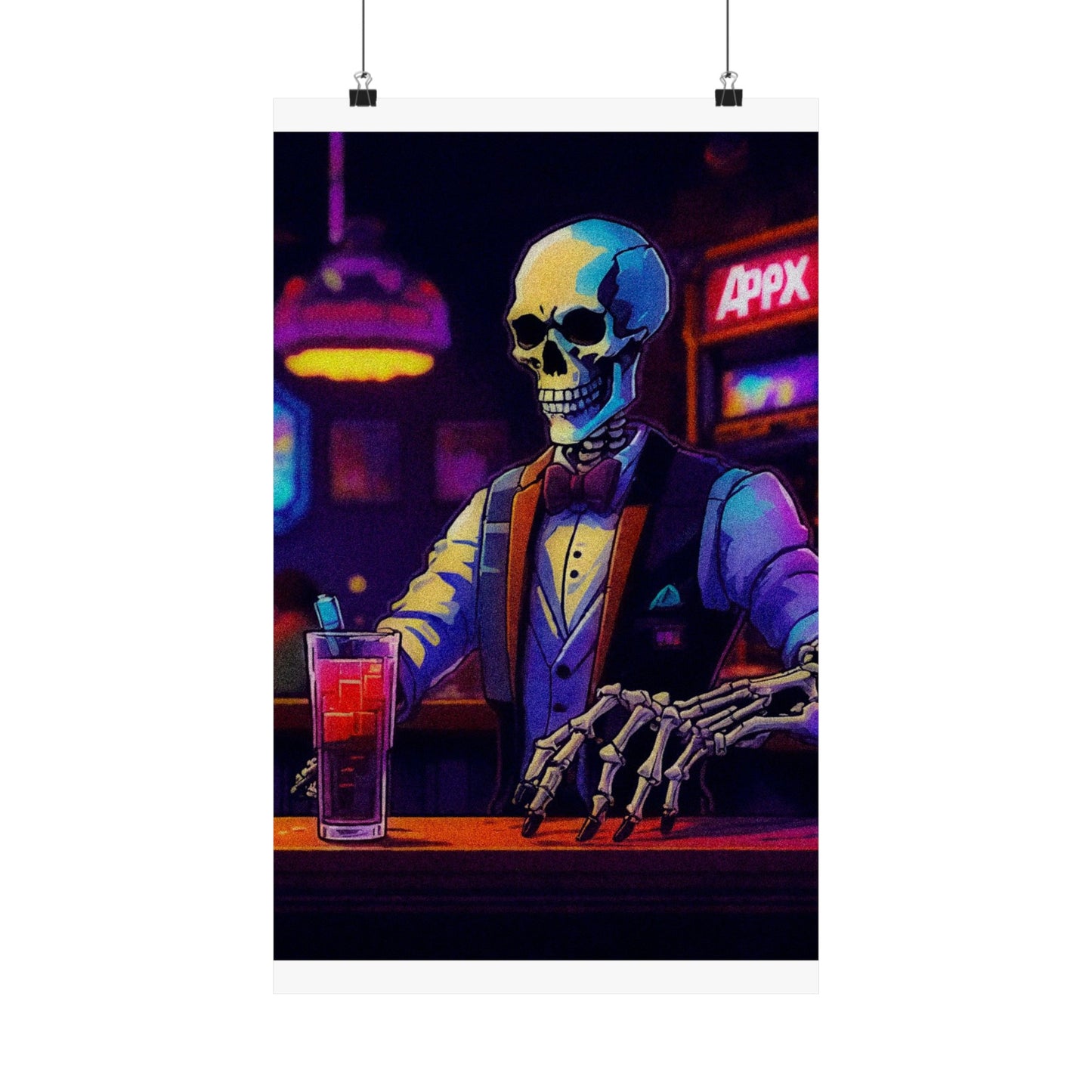 Bones behind the Bar Poster