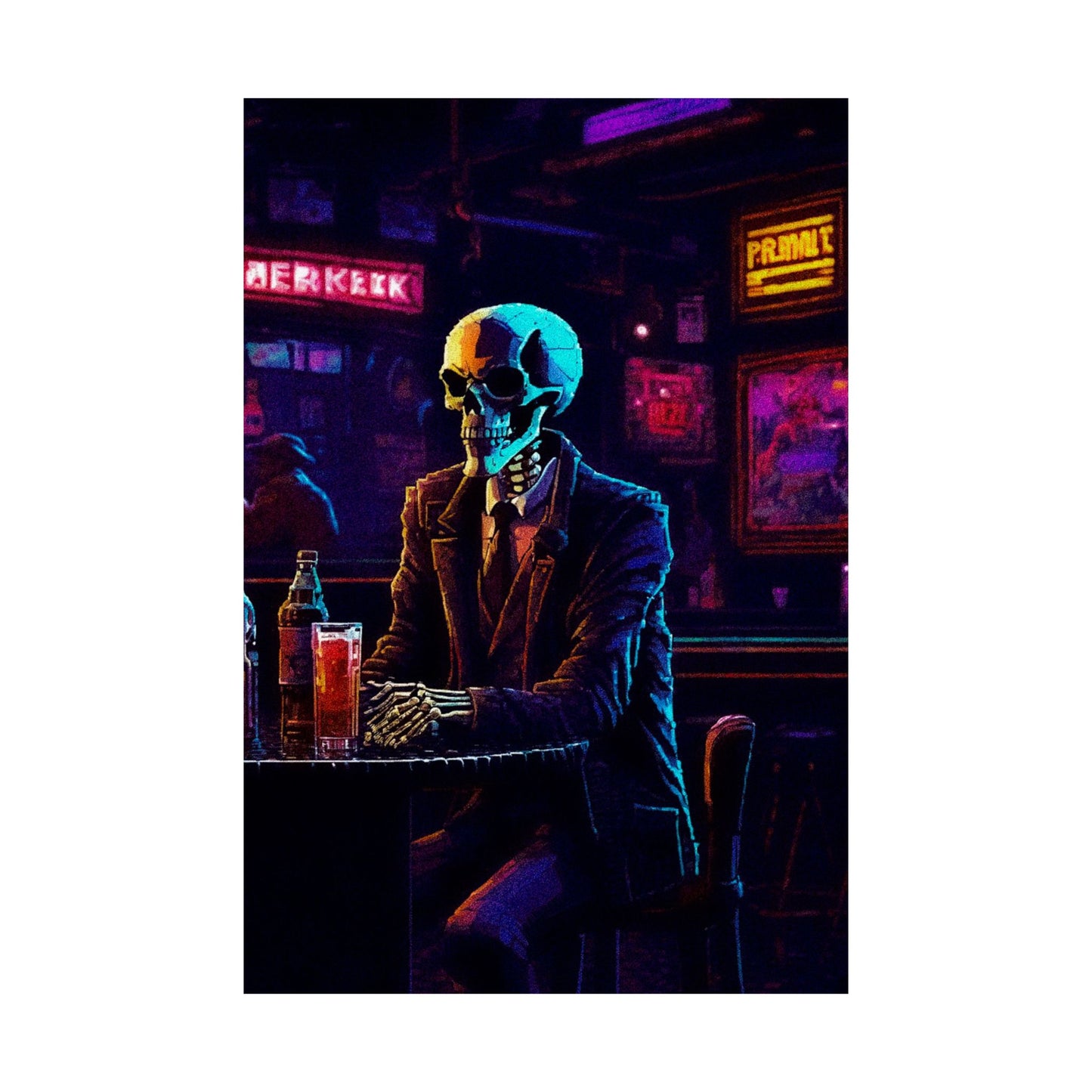 "Closing Hours" (Arcade) Matte Vertical Posters