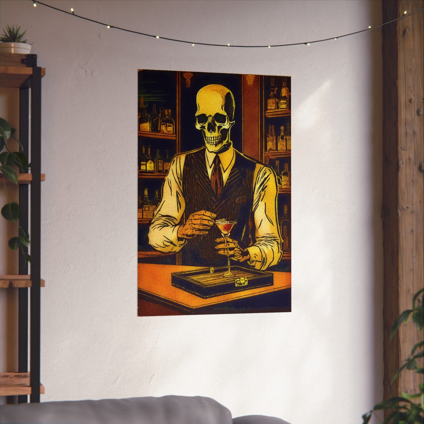 "Gentleman Bonez" Matte Vertical Posters