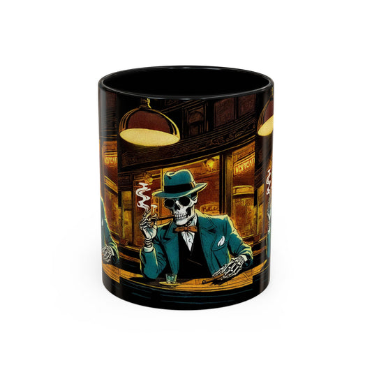 "A Final Smoke" Accent Coffee Mug (11, 15oz)