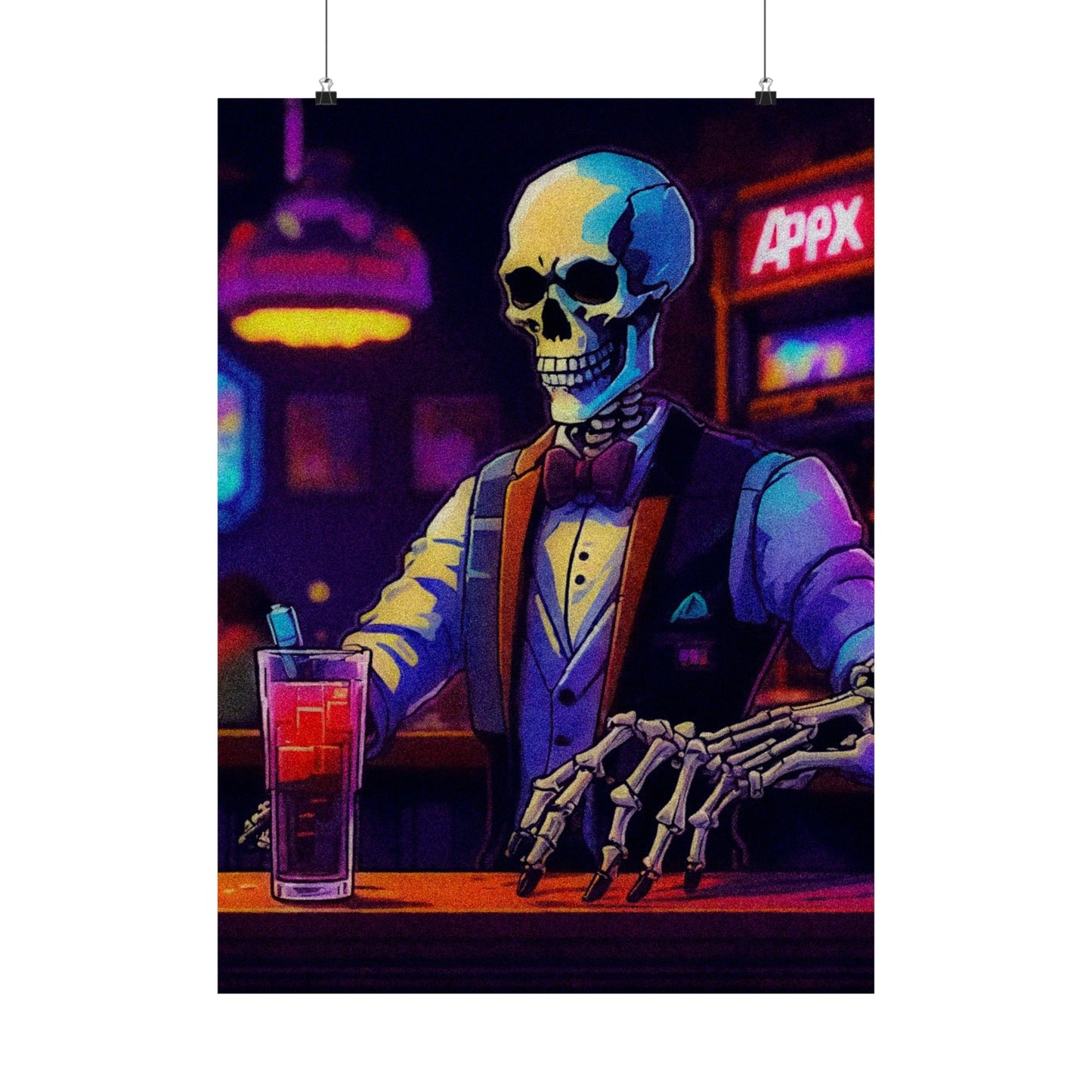 Bones behind the Bar Poster