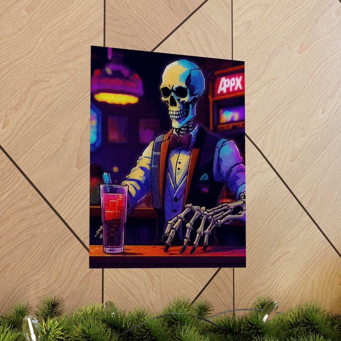 Bones behind the Bar Poster