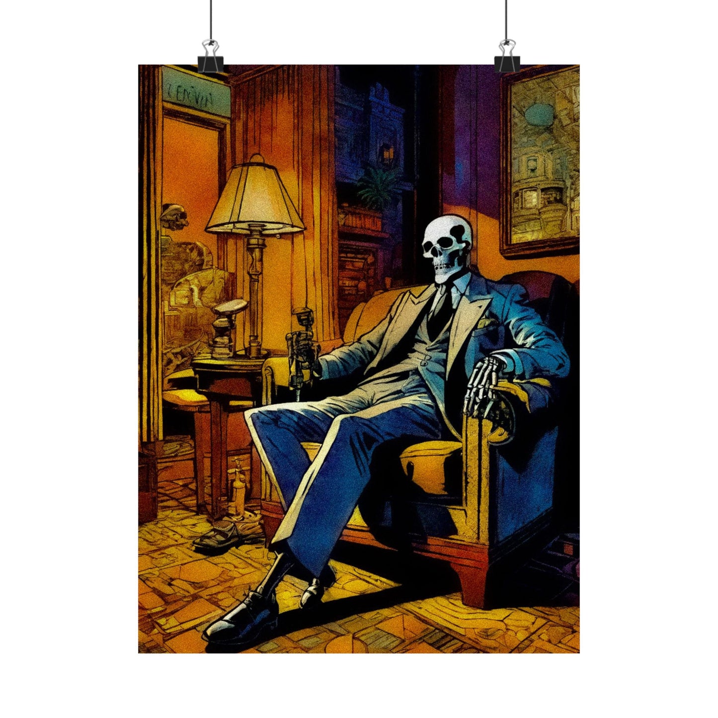 "Bonez At Home" Poster