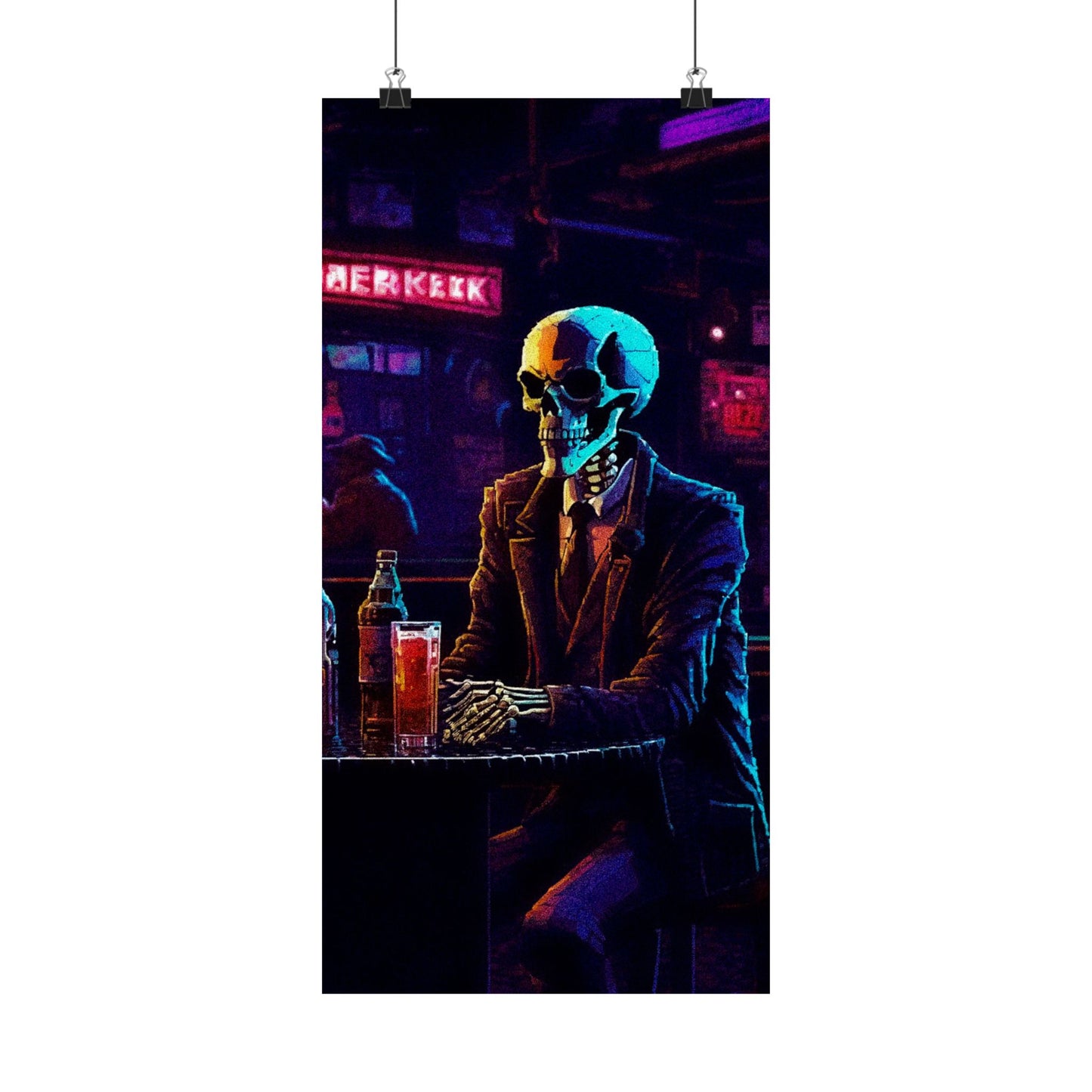 "Closing Hours" (Arcade) Matte Vertical Posters