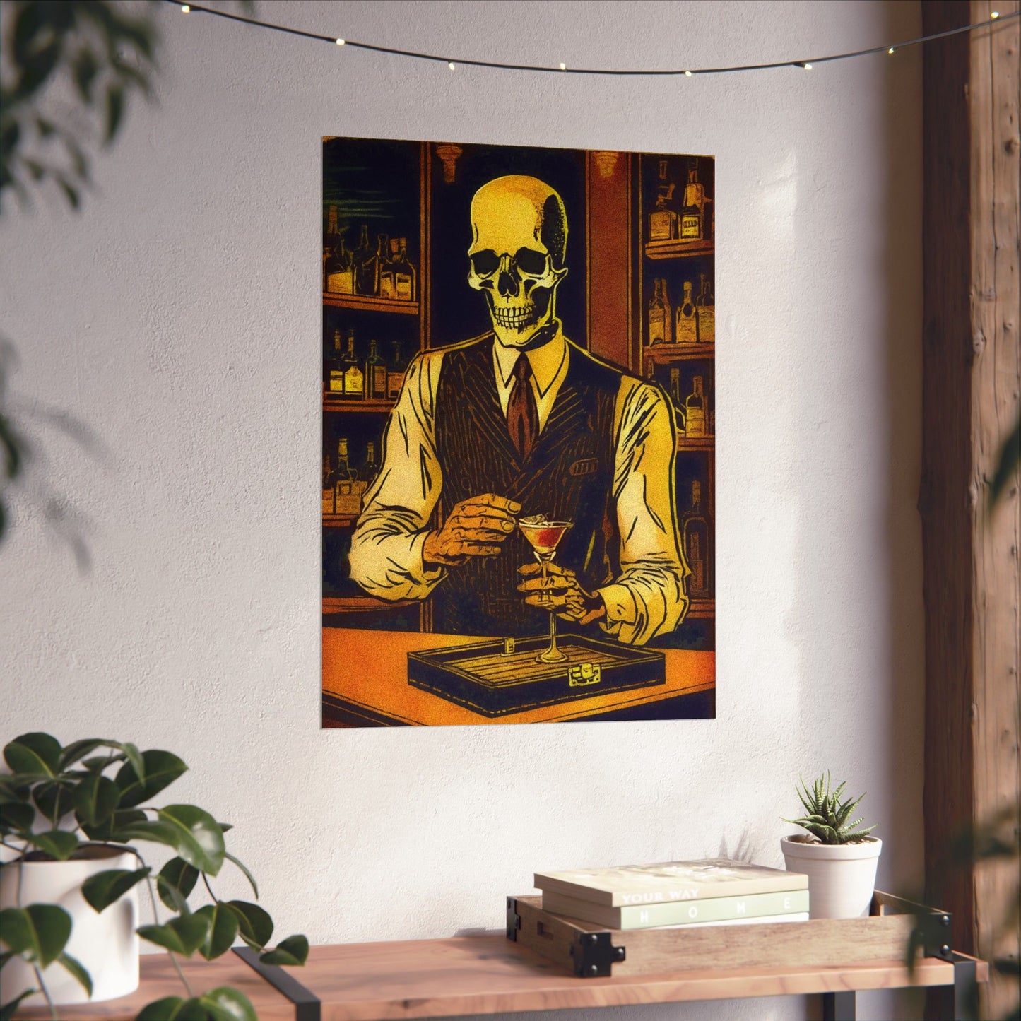 "Gentleman Bonez" Matte Vertical Posters