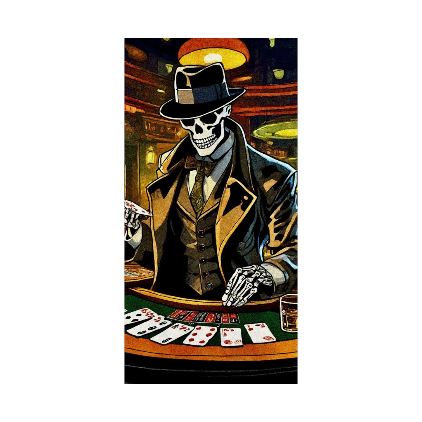 Gambling with Mr.Bones Posters