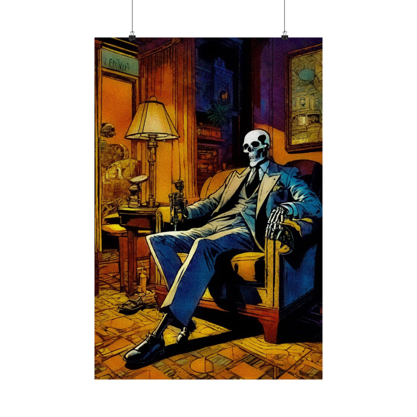 "Bonez At Home" Poster