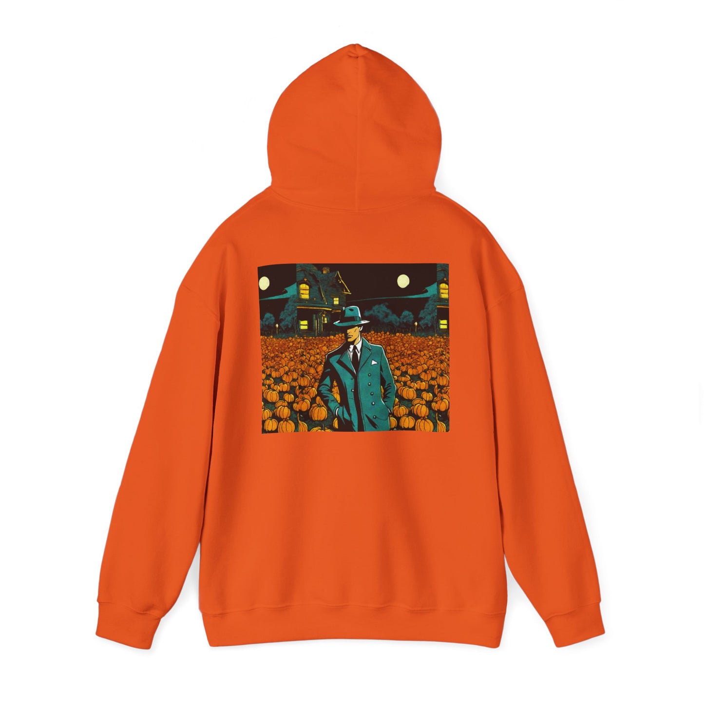 "Tormented Stroll Through The Pumpkin Patch" Unisex Heavy Blend™ Hooded Sweatshirt