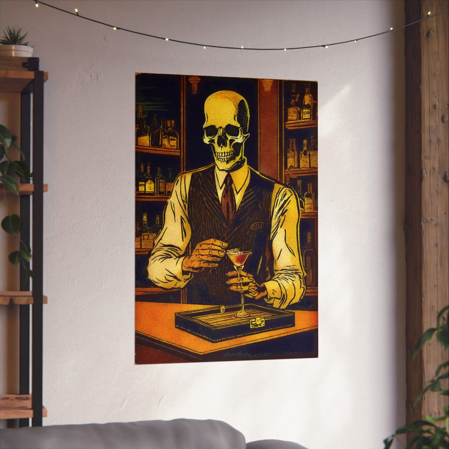 "Gentleman Bonez" Matte Vertical Posters