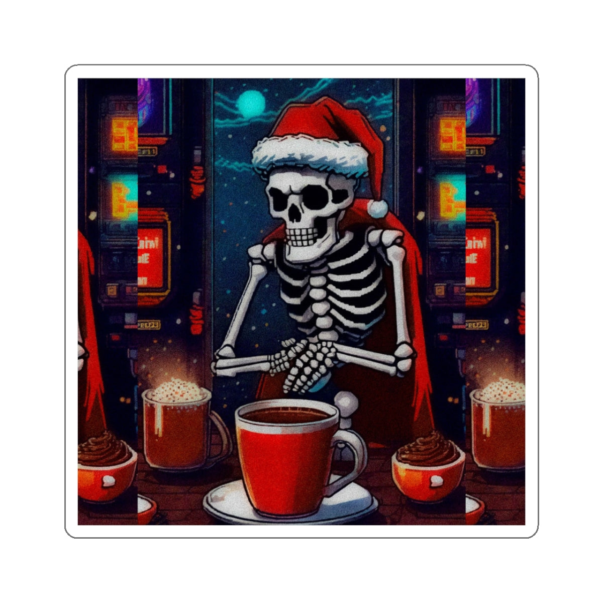 "Bonez's Christmas" Stickers