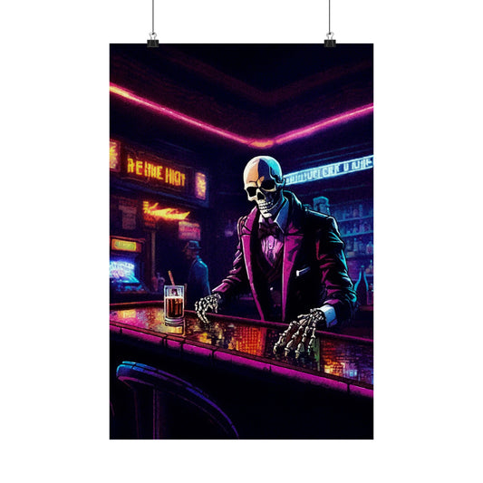 8-Bit Happy hour Posters