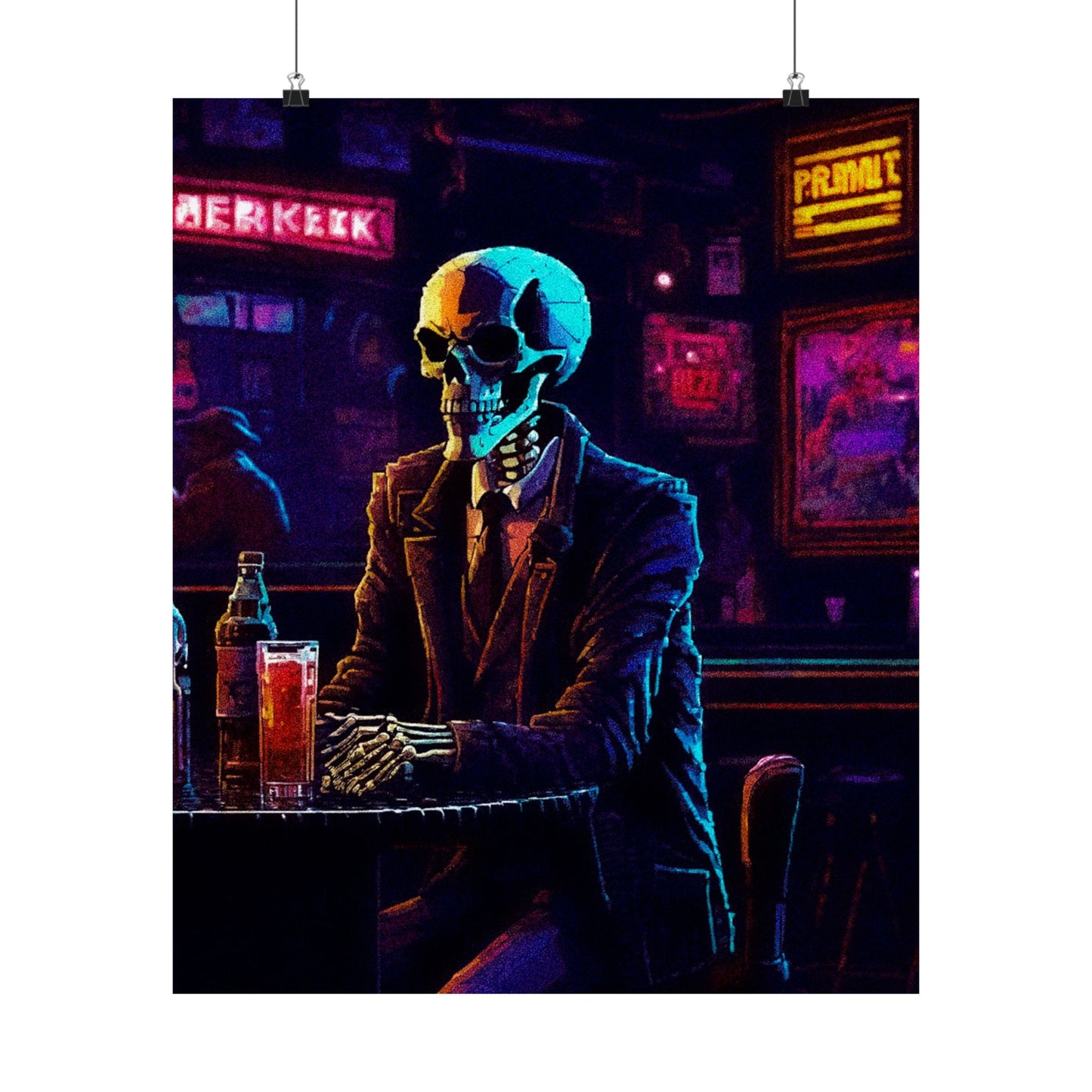 "Closing Hours" (Arcade) Matte Vertical Posters