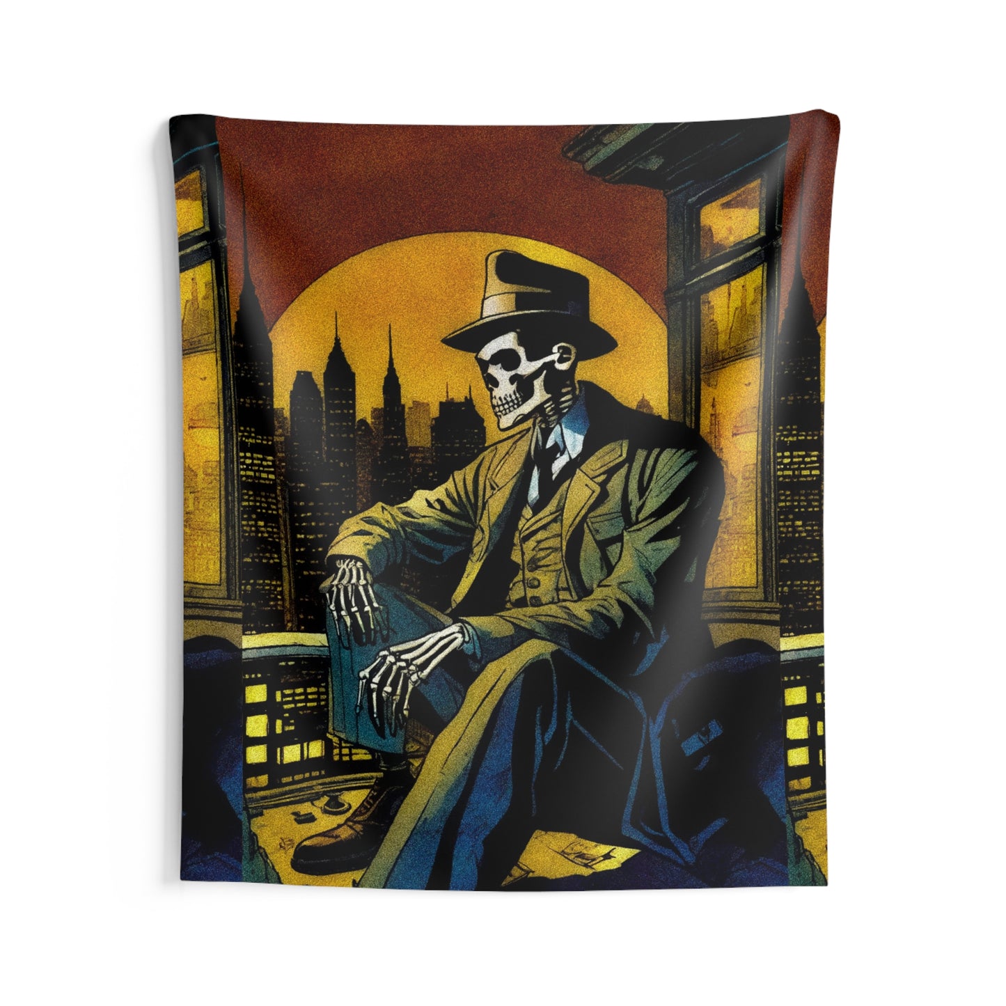 "Rooftop Bonez" Indoor Wall Tapestries