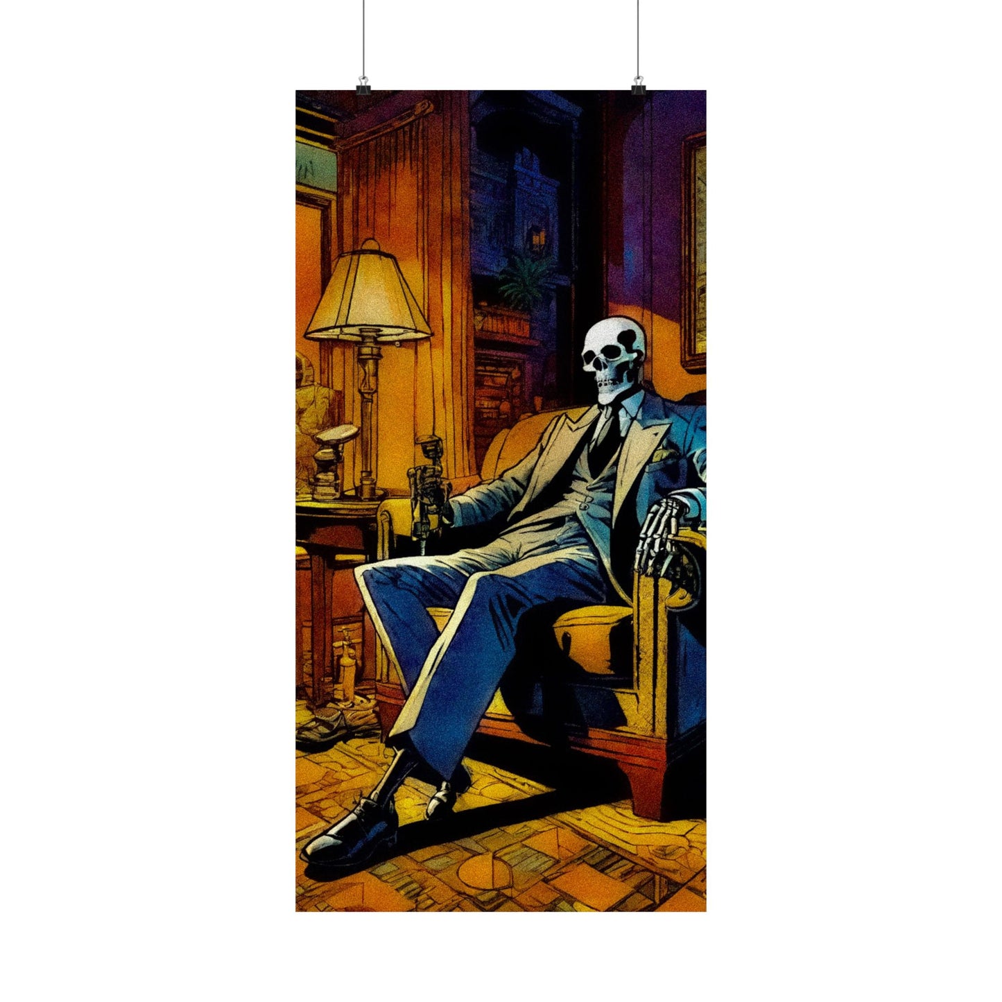 "Bonez At Home" Poster