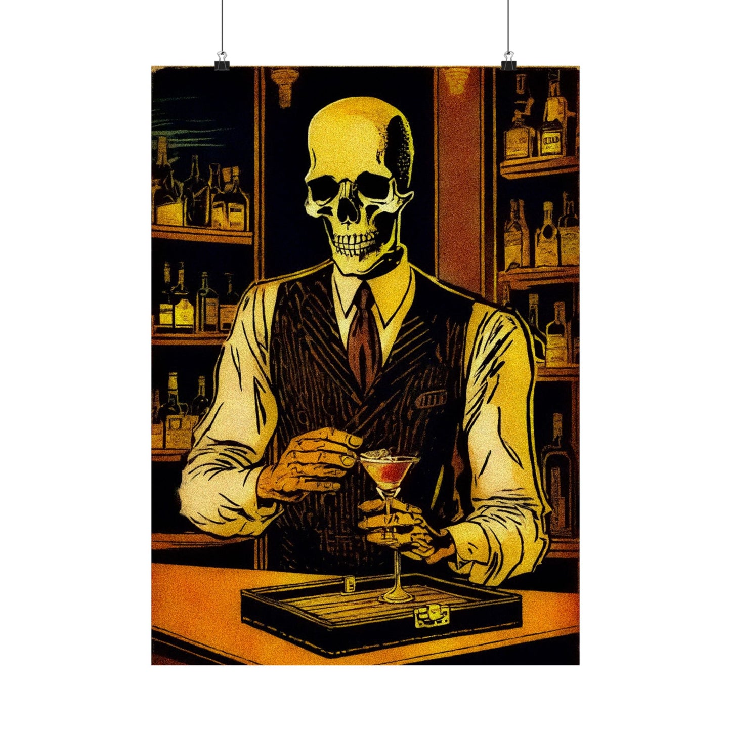 "Gentleman Bonez" Matte Vertical Posters