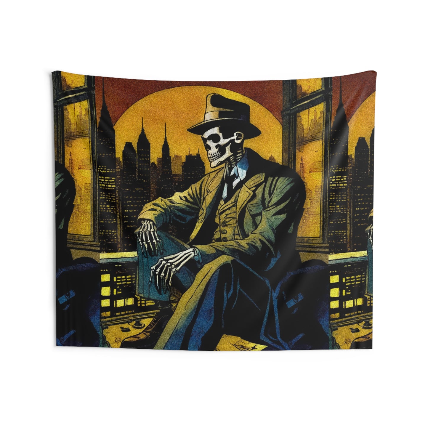 "Rooftop Bonez" Indoor Wall Tapestries