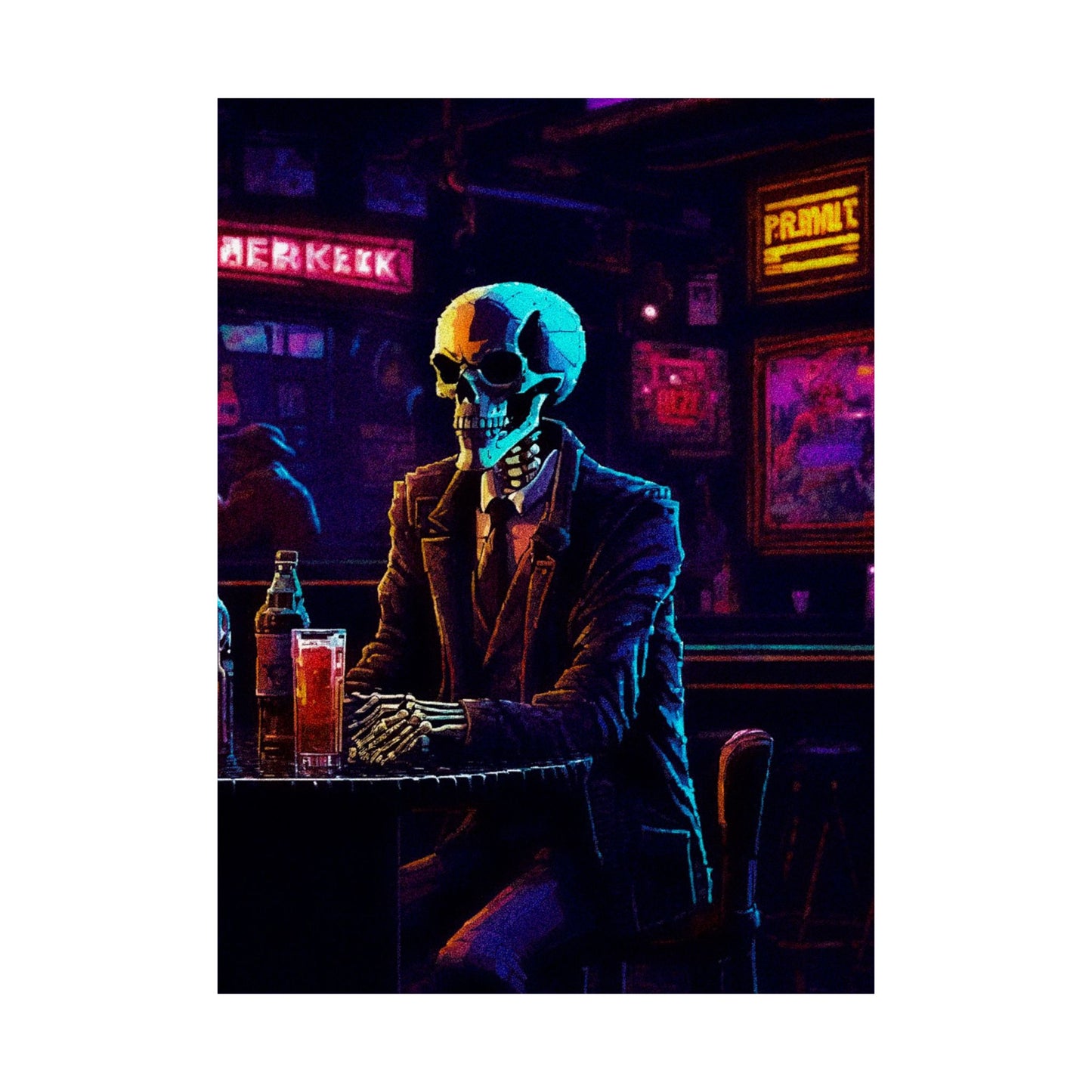 "Closing Hours" (Arcade) Matte Vertical Posters