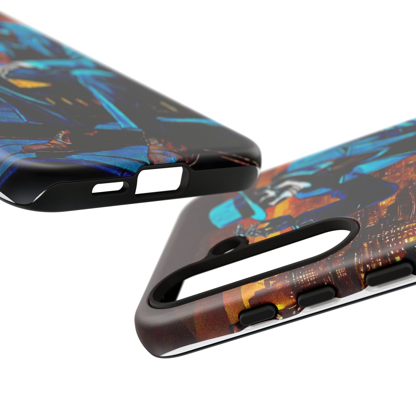 "Night On the Ton" Urban Skeleton Tough Case Stylish Phone Protection for Trendsetters