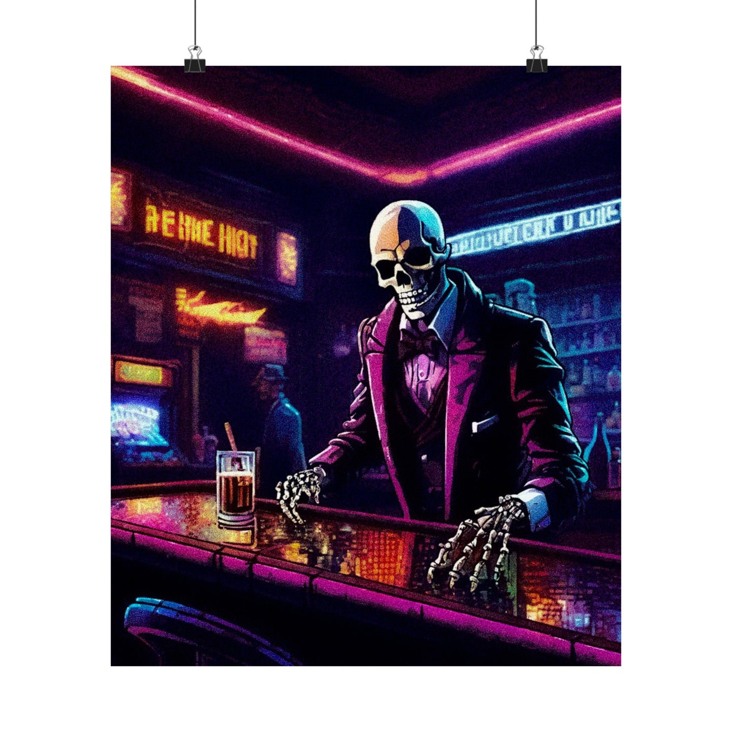 8-Bit Happy hour Posters