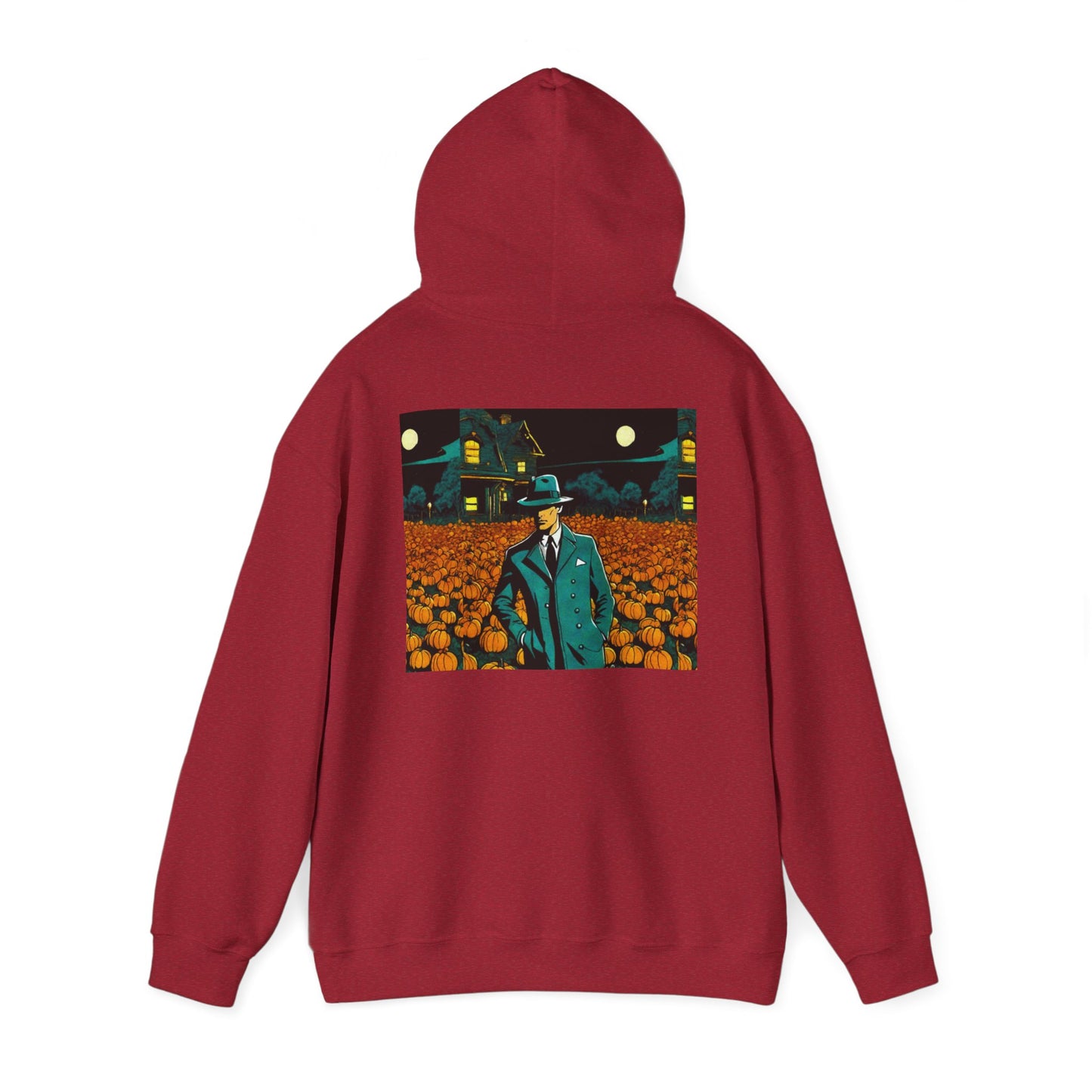 "Tormented Stroll Through The Pumpkin Patch" Unisex Heavy Blend™ Hooded Sweatshirt