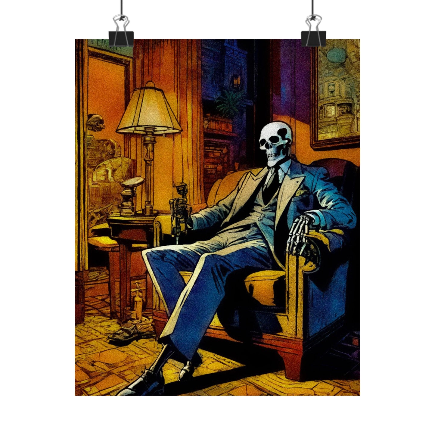 "Bonez At Home" Poster