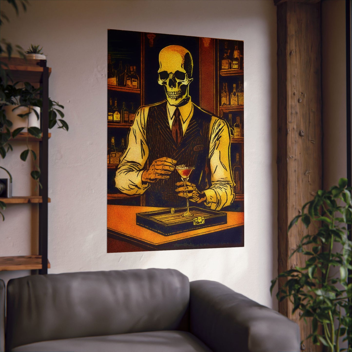 "Gentleman Bonez" Matte Vertical Posters