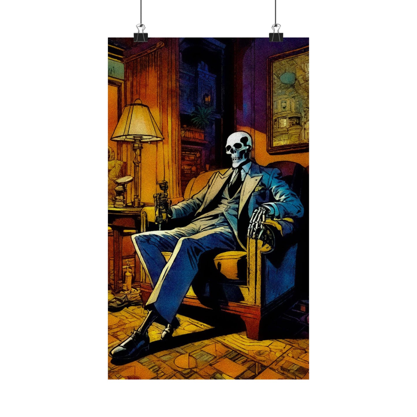 "Bonez At Home" Poster