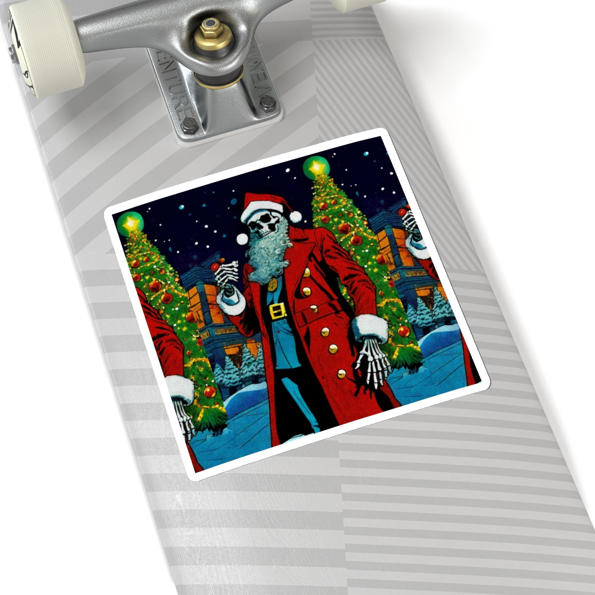 "Merry Christmas Mr.Bonez !" Kiss-Cut Stickers