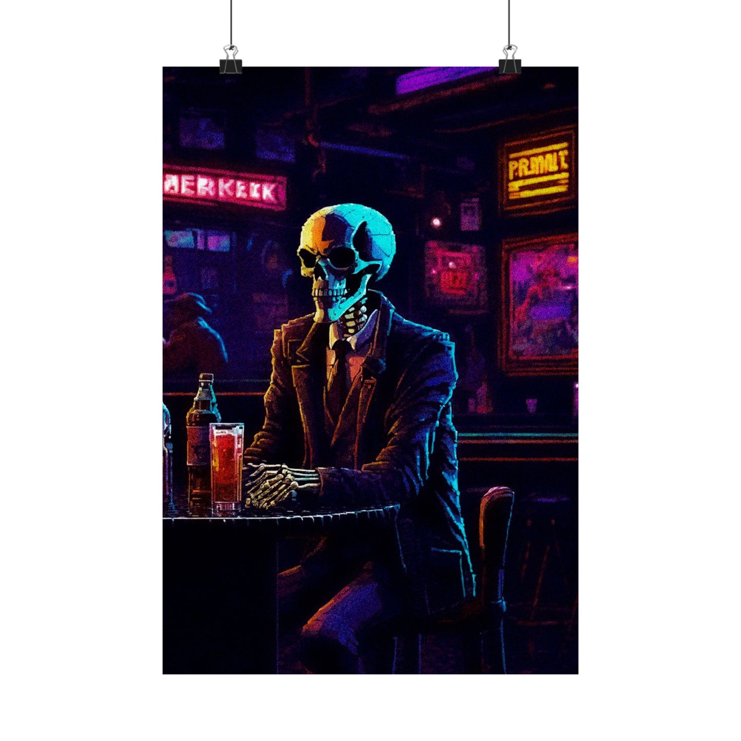 "Closing Hours" (Arcade) Matte Vertical Posters