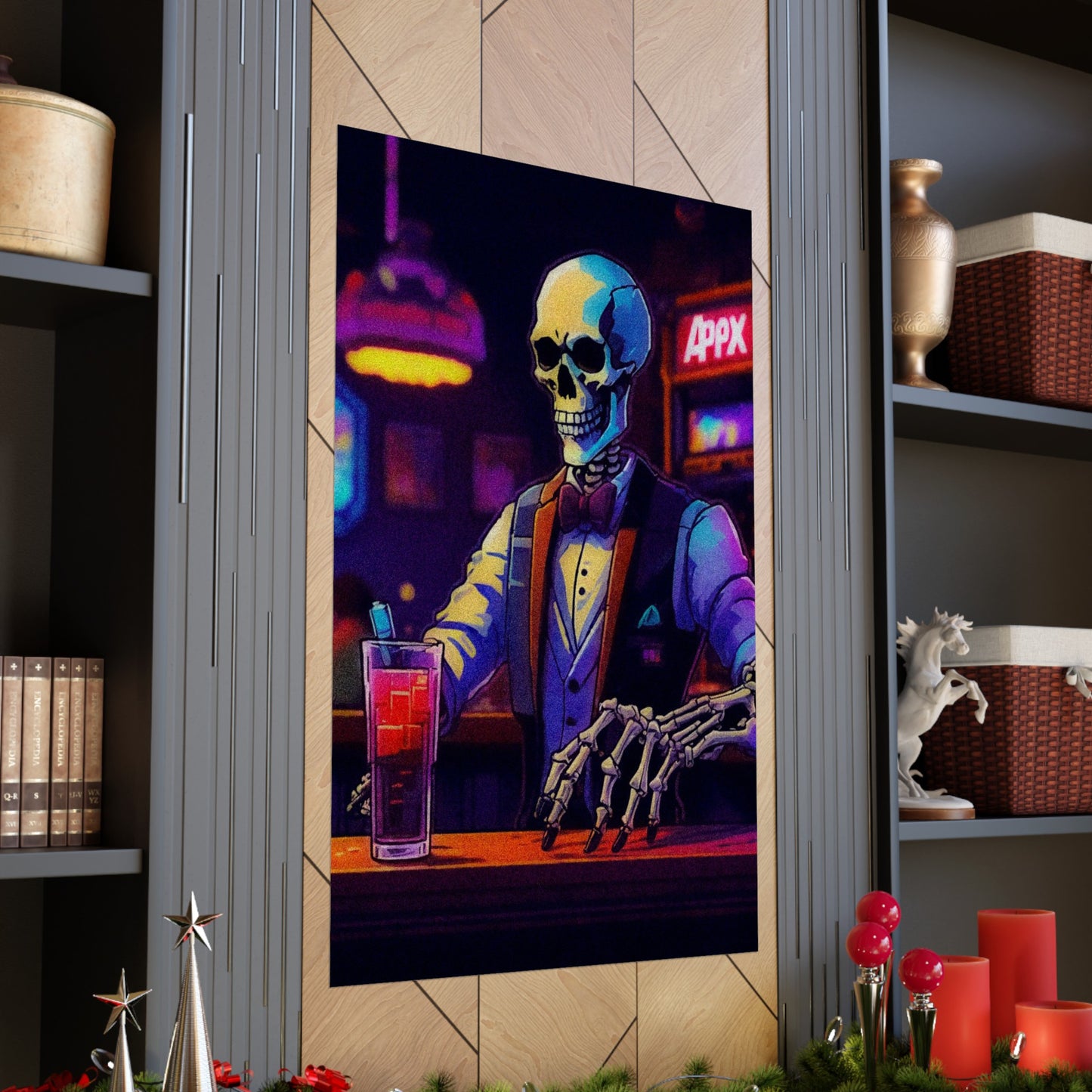 Bones behind the Bar Poster