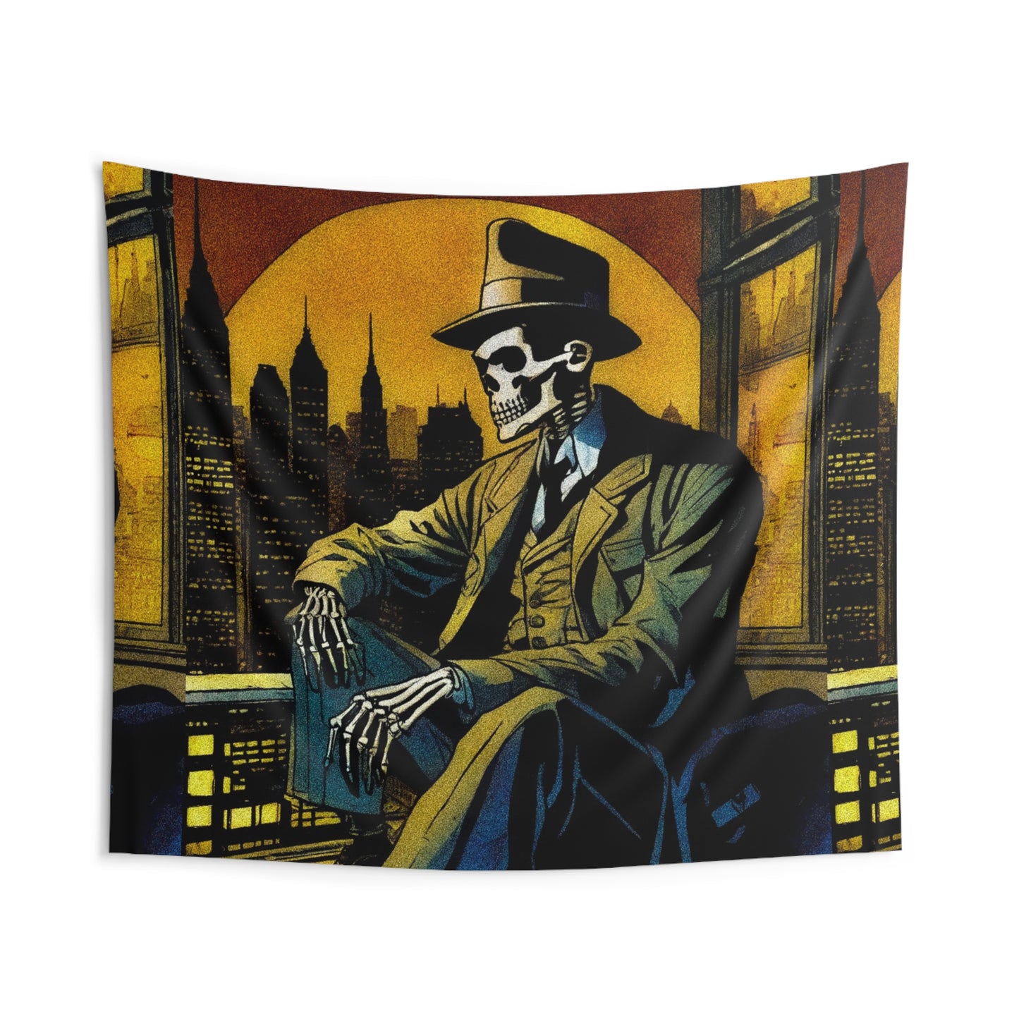 "Rooftop Bonez" Indoor Wall Tapestries