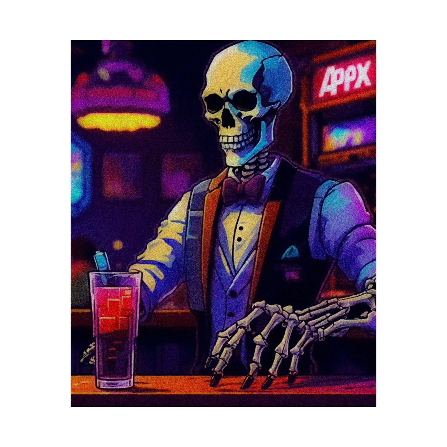 Bones behind the Bar Poster