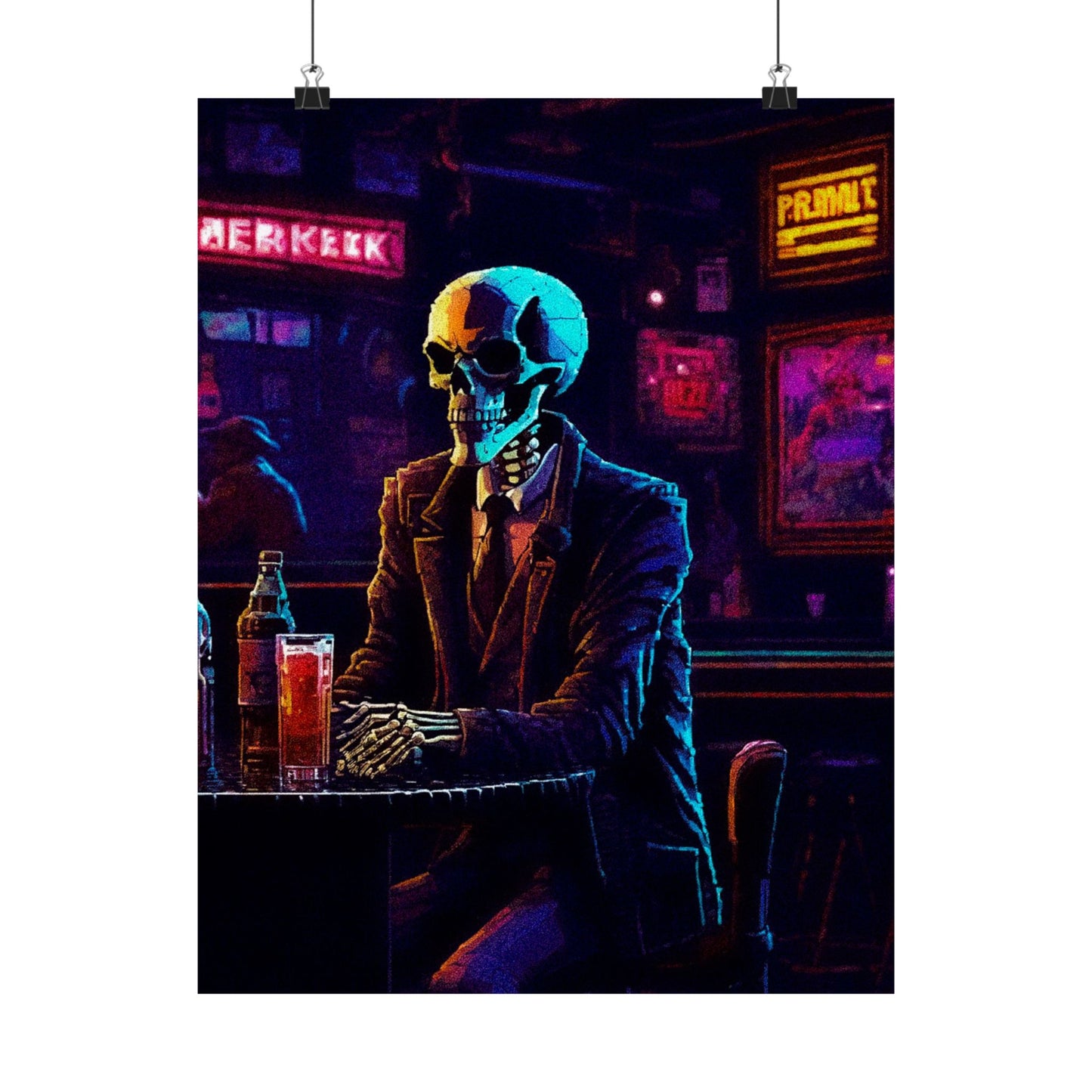 "Closing Hours" (Arcade) Matte Vertical Posters