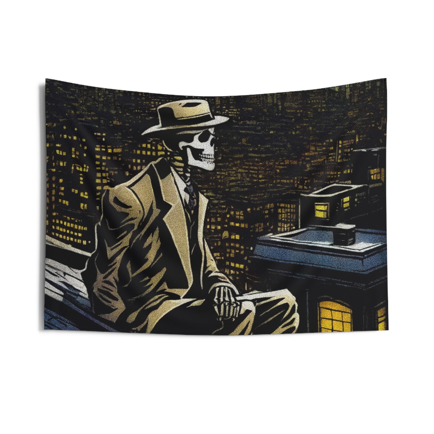 "Rooftop Thoughts" Indoor Wall Tapestries