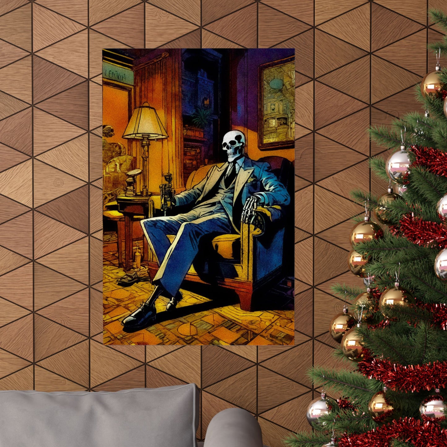 "Bonez At Home" Poster