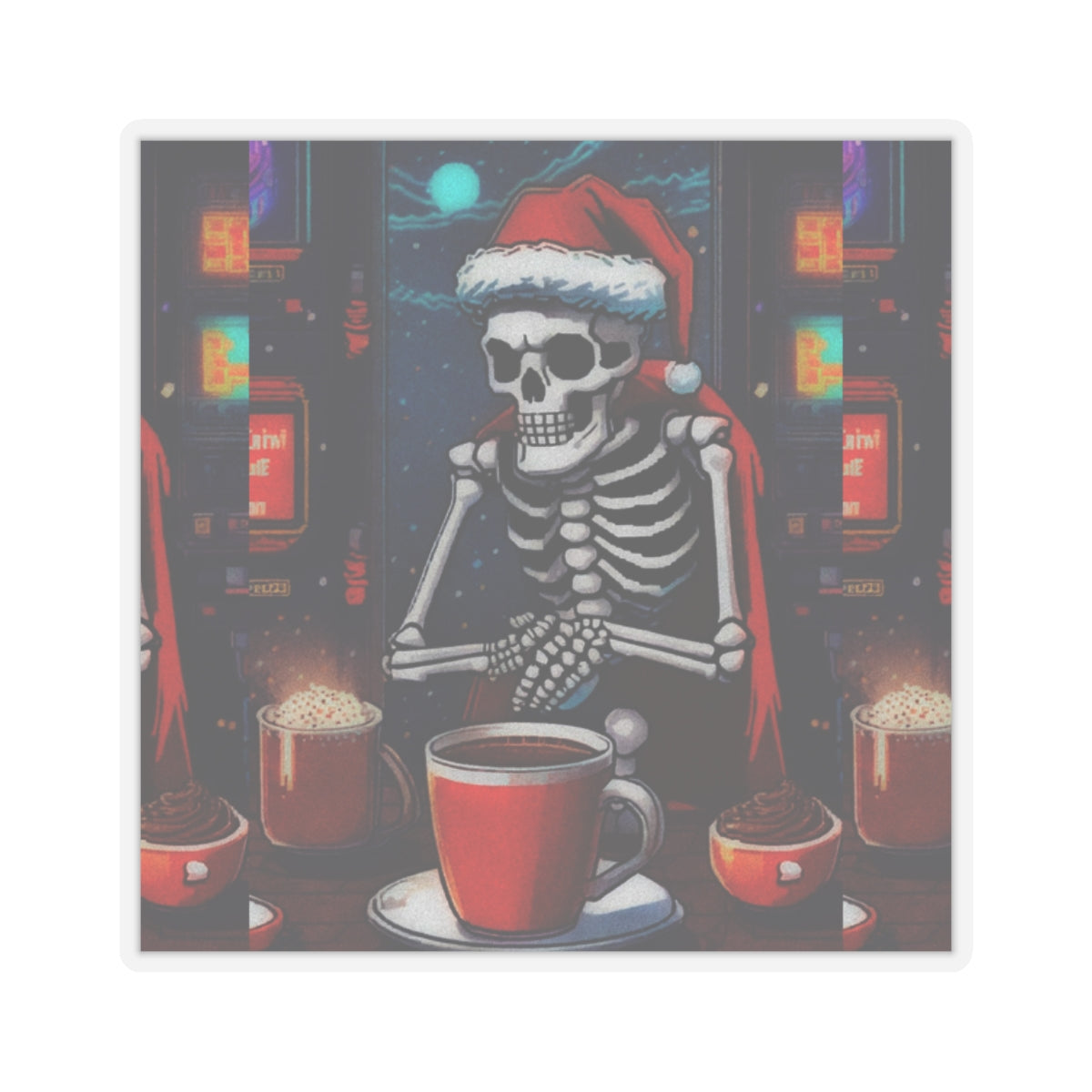 "Bonez's Christmas" Stickers