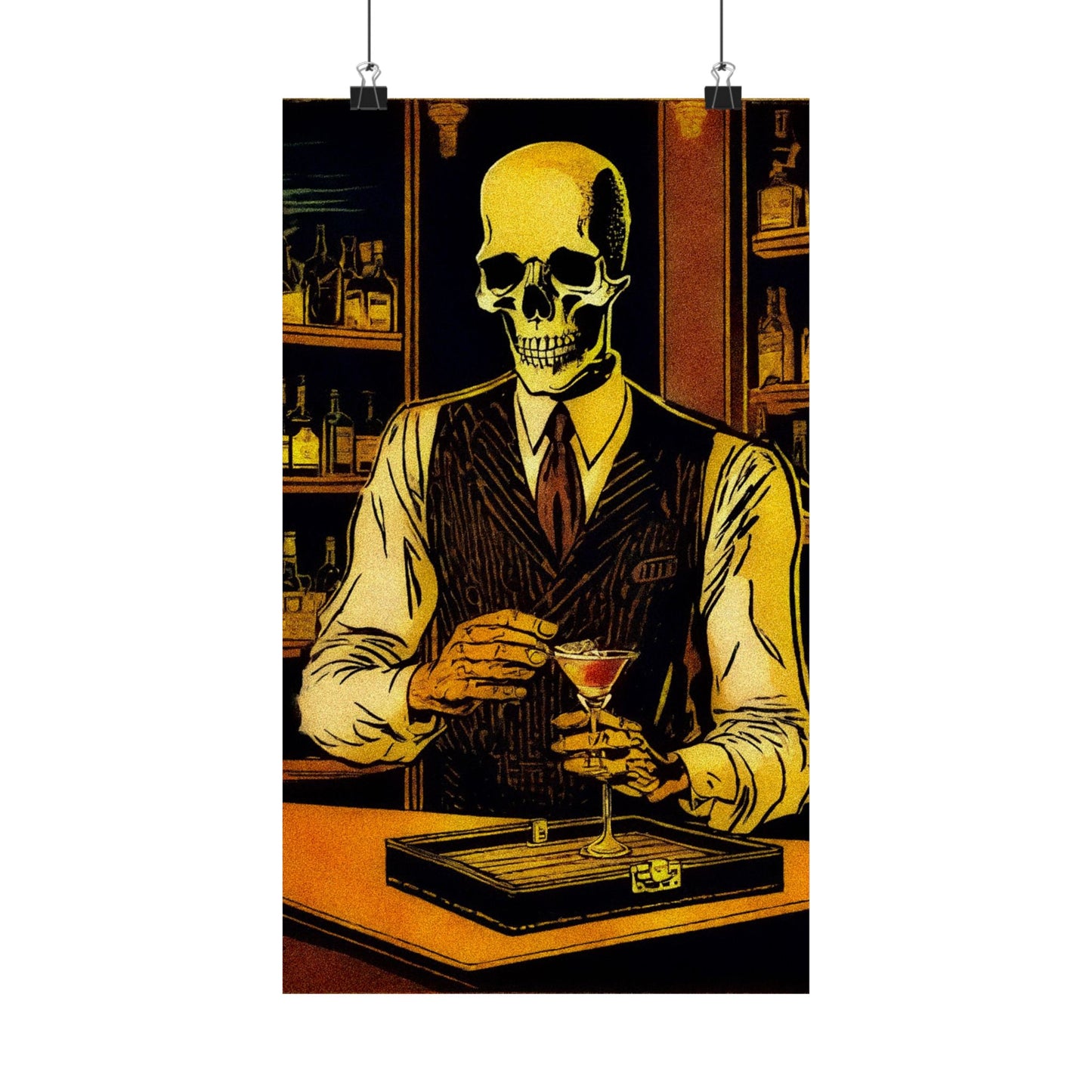 "Gentleman Bonez" Matte Vertical Posters