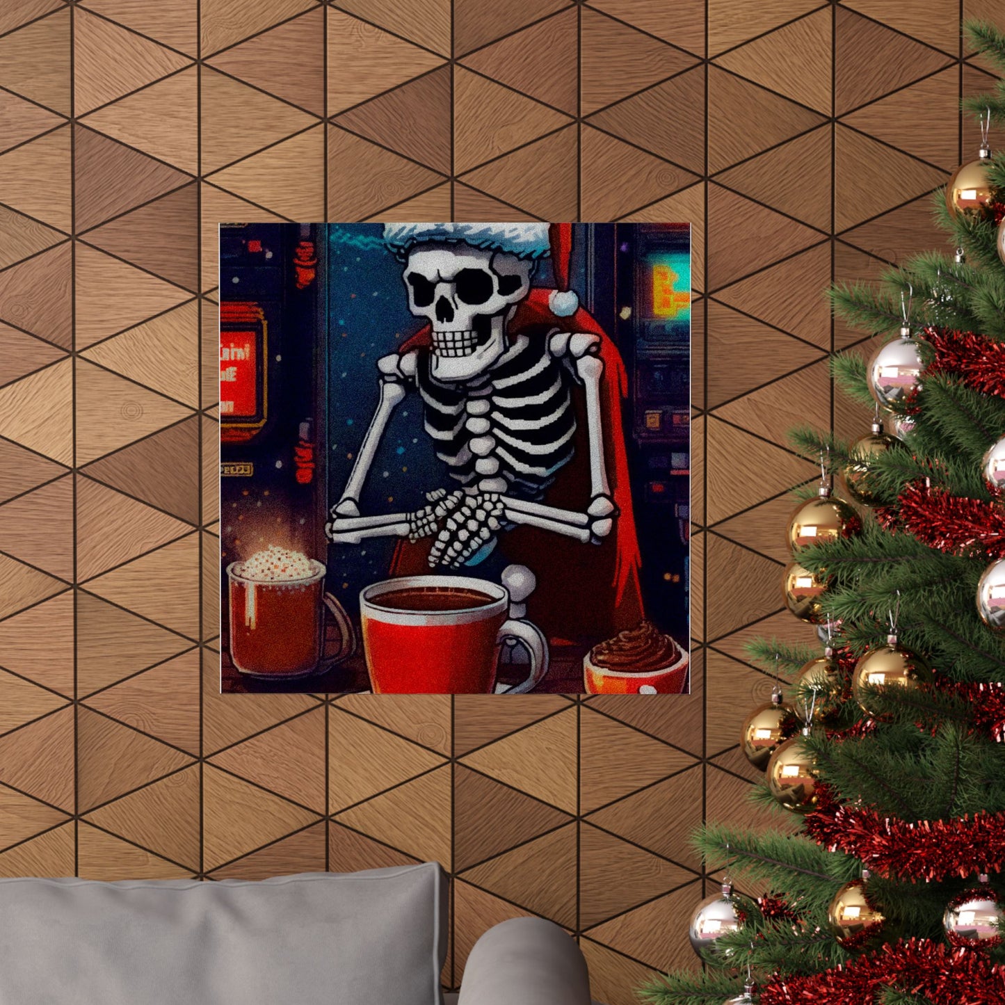 "Bonez's Christmas" Poster