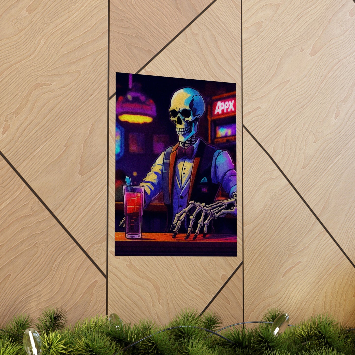 Bones behind the Bar Poster