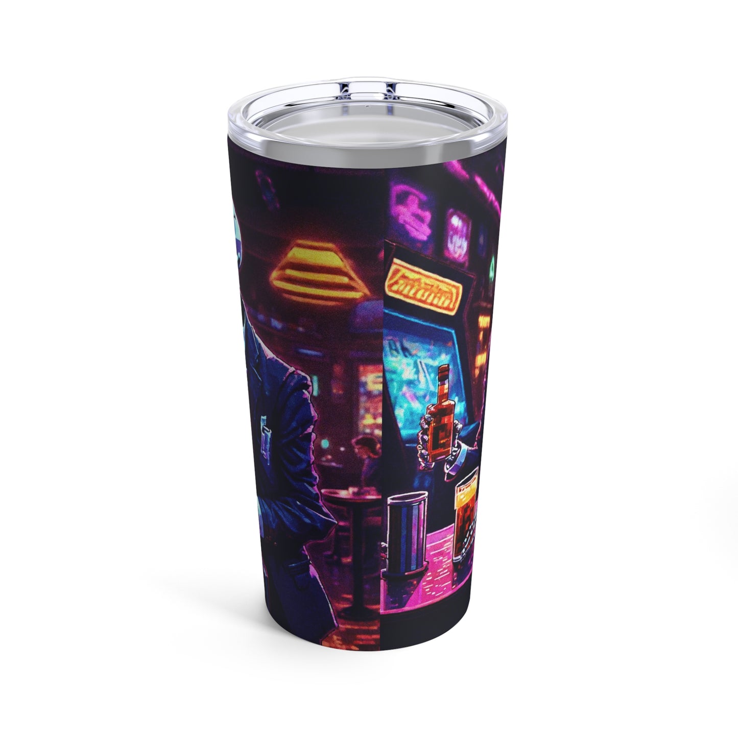 Booze, Bonez, and Arcades Tumbler 20oz