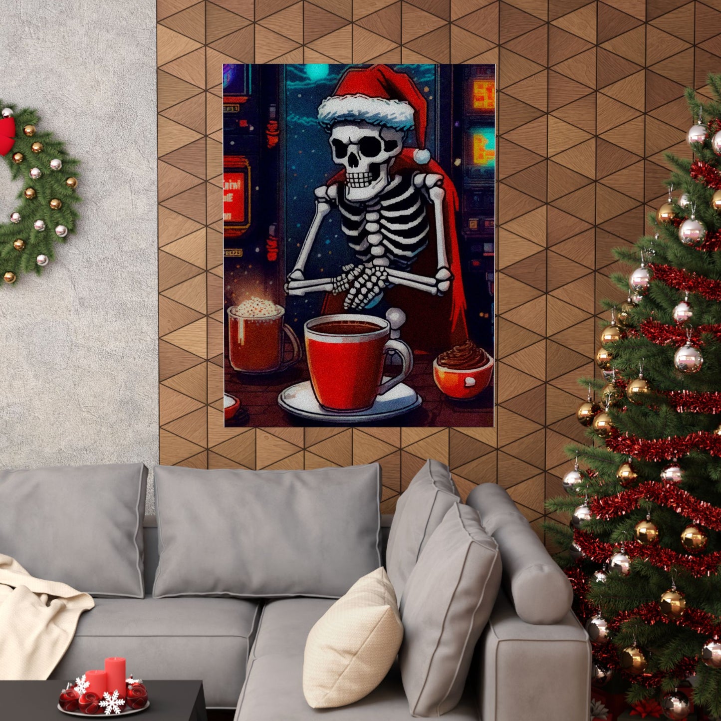 "Bonez's Christmas" Poster