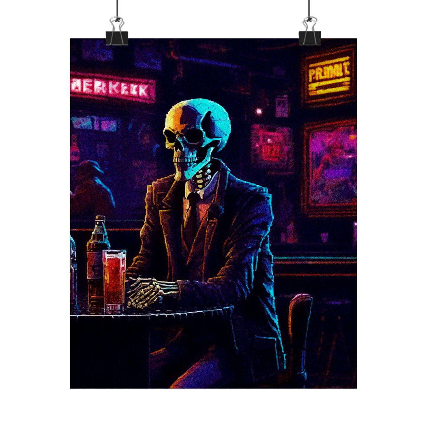 "Closing Hours" (Arcade) Matte Vertical Posters