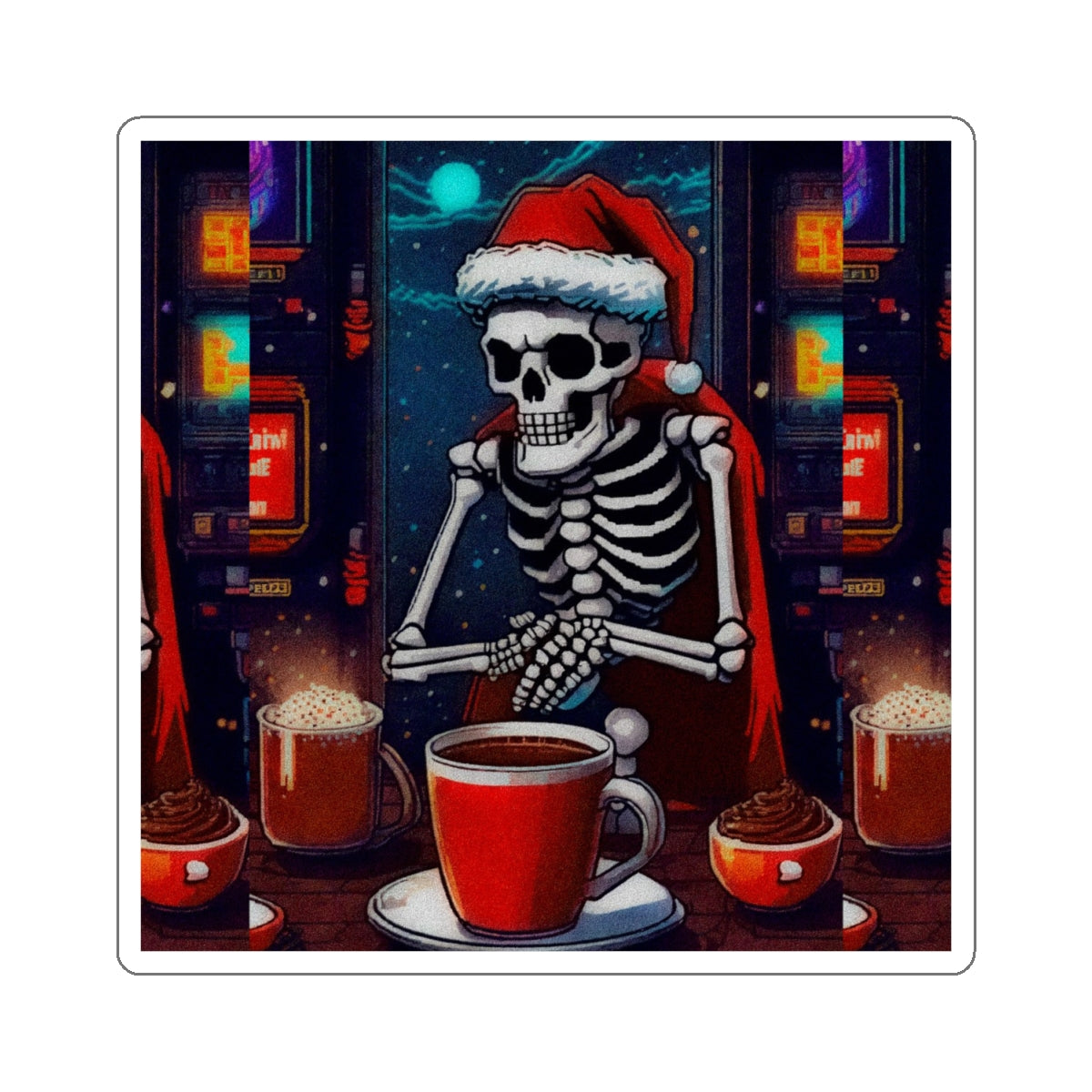 "Bonez's Christmas" Stickers